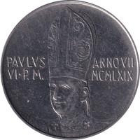 100 lire - Vatican