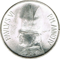 500 lire - Vatican