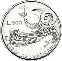 500 lire - Vatican