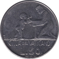 50 lire - Vatican