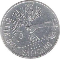 10 lire - Vatican