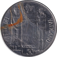 50 lire - Vatican