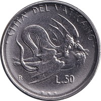 50 lire - Vatican