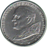 50 lire - Vatican