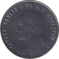 100 lire - Vatican