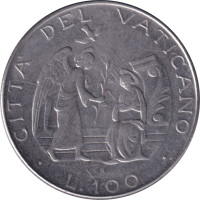 100 lire - Vatican