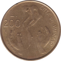 200 lire - Vatican