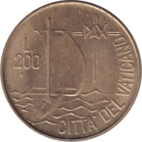 200 lire - Vatican