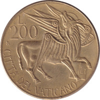 200 lire - Vatican