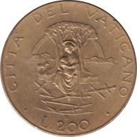 200 lire - Vatican