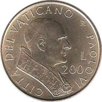 200 lire - Vatican