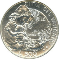 500 lire - Vatican