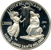 10000 lire - Vatican