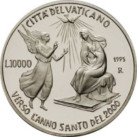 10000 lire - Vatican