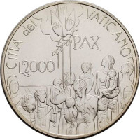 2000 lire - Vatican