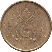 50 eurocents - Vatican