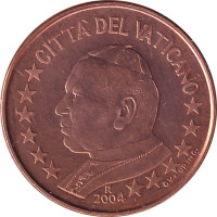 1 eurocent - Vatican