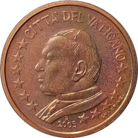 2 eurocents - Vatican