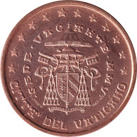 1 eurocent - Vatican