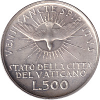 500 lire - Vatican