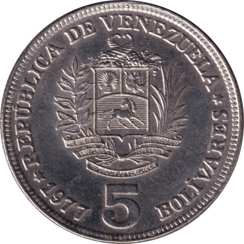 5 bolivares - Vénézuéla