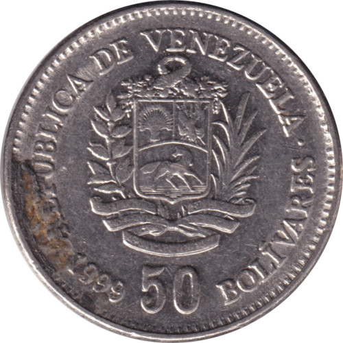 50 bolivares - Vénézuéla