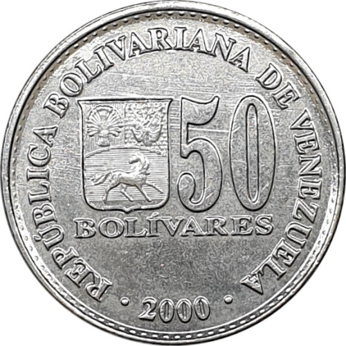 50 bolivares - Vénézuéla