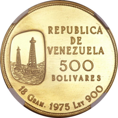 500 bolivares - Vénézuéla