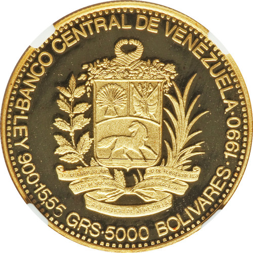 5000 bolivares - Venezuela