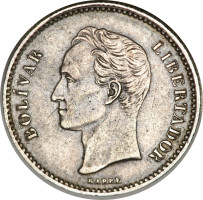 1/5 bolivar - Vénézuéla