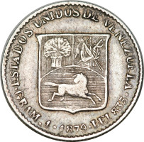 1/5 bolivar - Vénézuéla