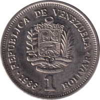 1 bolivar - Vénézuéla