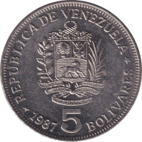 5 bolivares - Venezuela