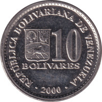 10 bolivares - Vénézuéla