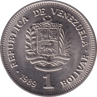 1 bolivar - Vénézuéla