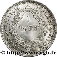 1 piastre - Vietnam