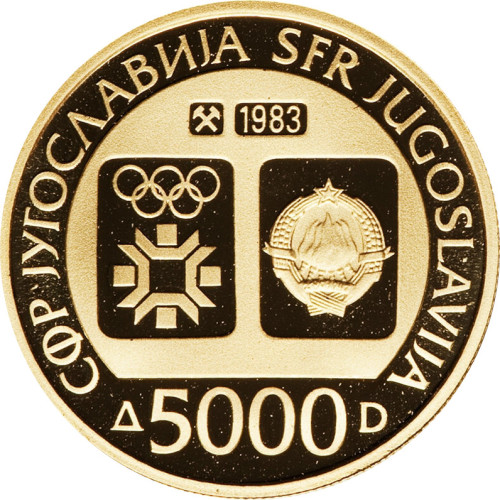 5000 dinara - Yugoslavia