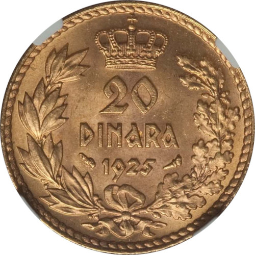 20 dinara - Yugoslavia