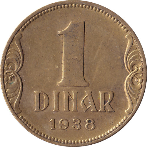 1 dinar - Yugoslavia