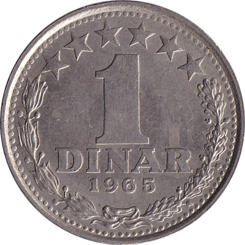 1 dinar - Yougoslavie