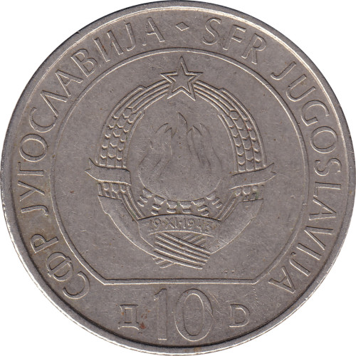 10 dinara - Yugoslavia