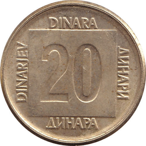 20 dinara - Yugoslavia