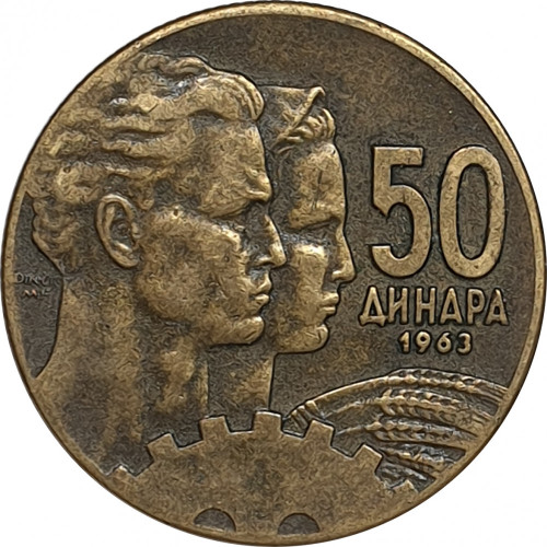 50 dinara - Yugoslavia