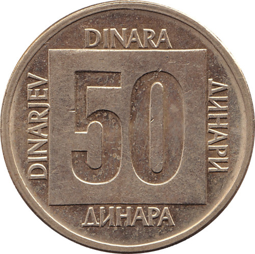 50 dinara - Yugoslavia