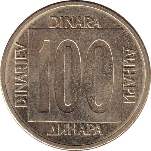 100 dinara - Yugoslavia