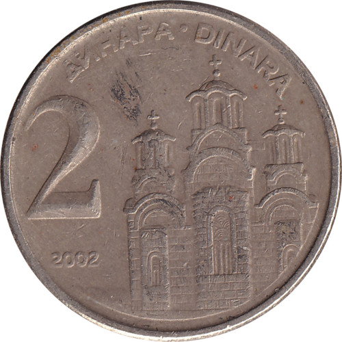 2 dinara - Yugoslavia