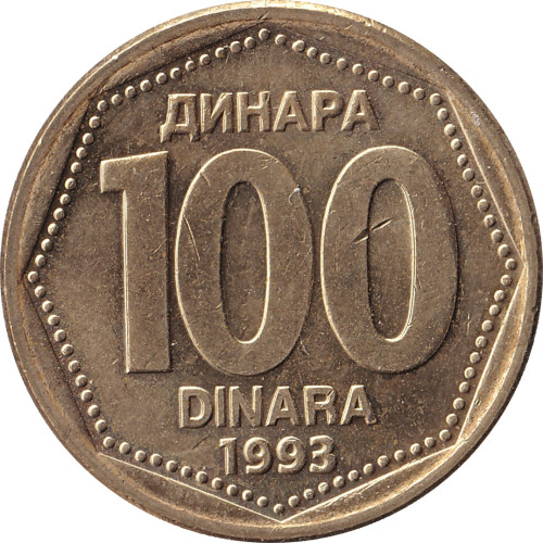 100 dinara - Yugoslavia