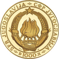 1000 dinara - Yugoslavia