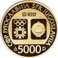 5000 dinara - Yugoslavia