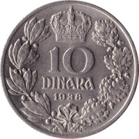 10 dinara - Yugoslavia